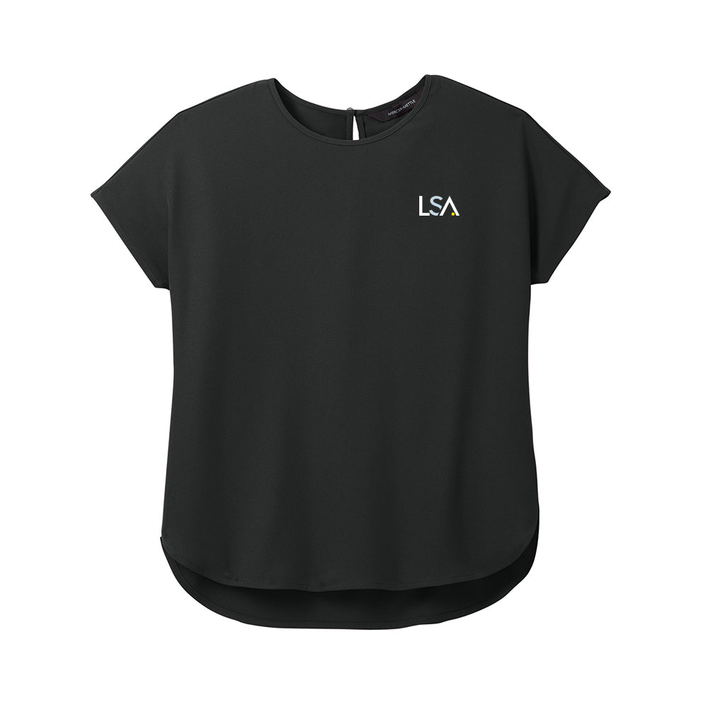 Women's Stretch Crepe Crew