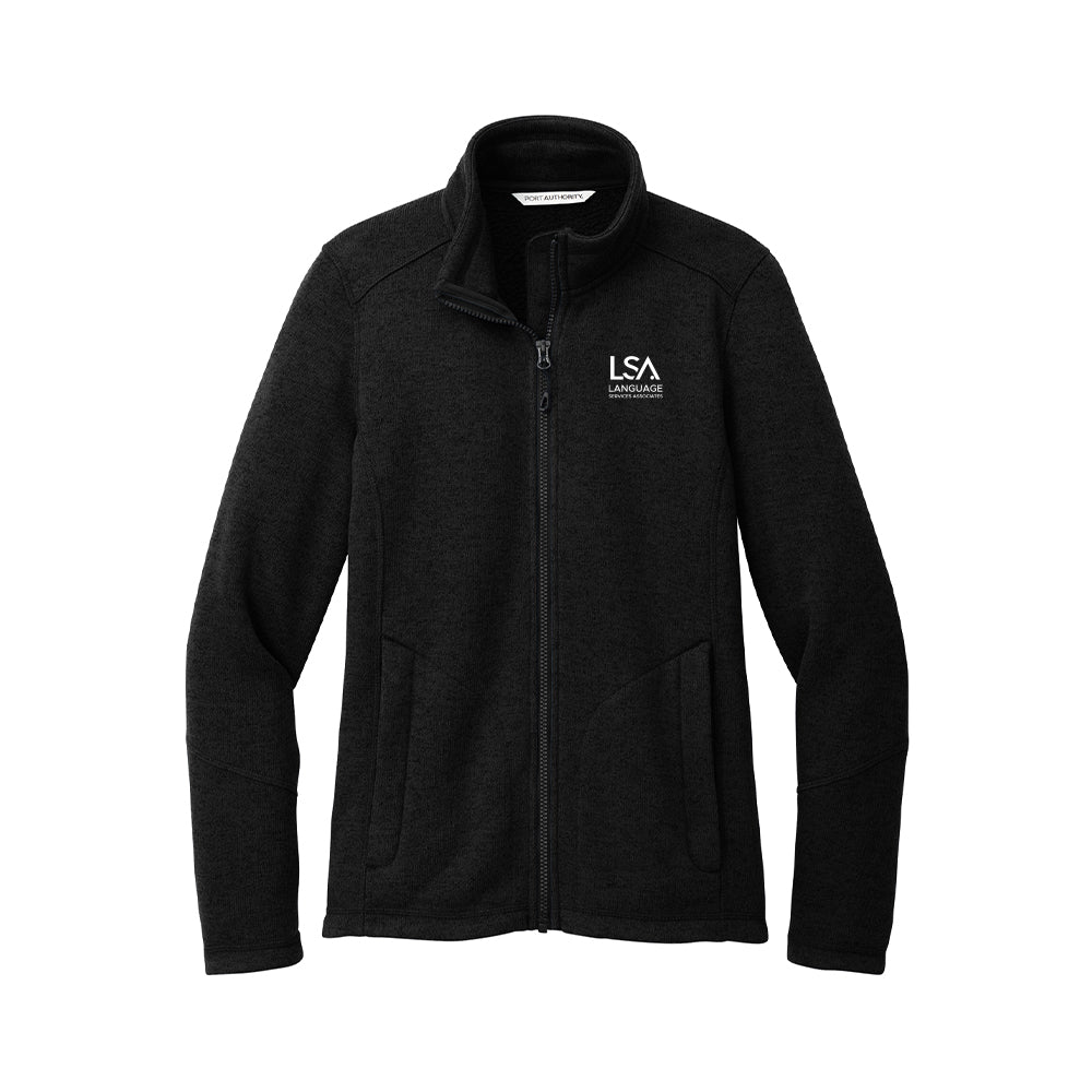 Ladies Arc Sweater Fleece Jacket